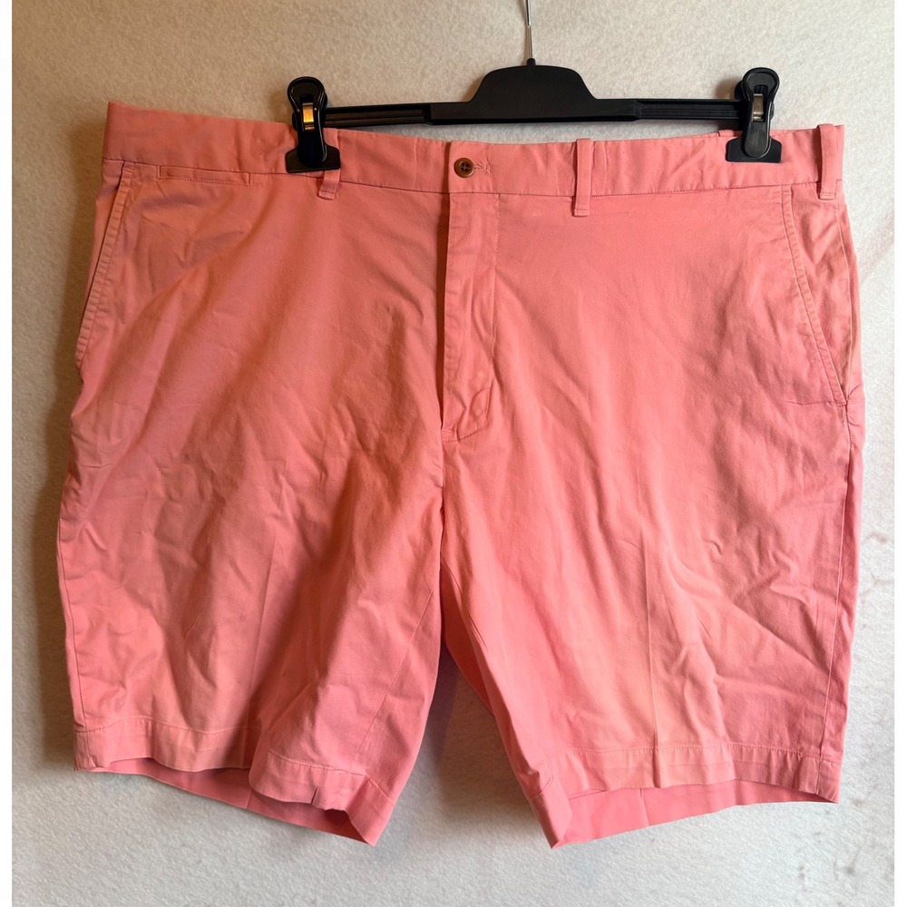 Polo Golf Ralph Lauren Mens 40 Pink‎ Stretch Chino Shorts Salmon Classic Preppy